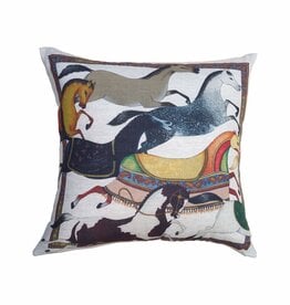 Italian Linen - SULTANA LINO NATURALE SQUARE PILLOW 22" x 22"