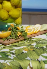Italian Linens - Limonaia Cream Tablecloth 67" x 67"