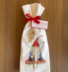 Toadstool Gnome Towel  - Set of 2