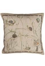 Italian Linen - Filoderba Lino Naturale Square Pillow