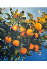 Orange Tree II (3 ft x 3 ft) by Ewa Perz