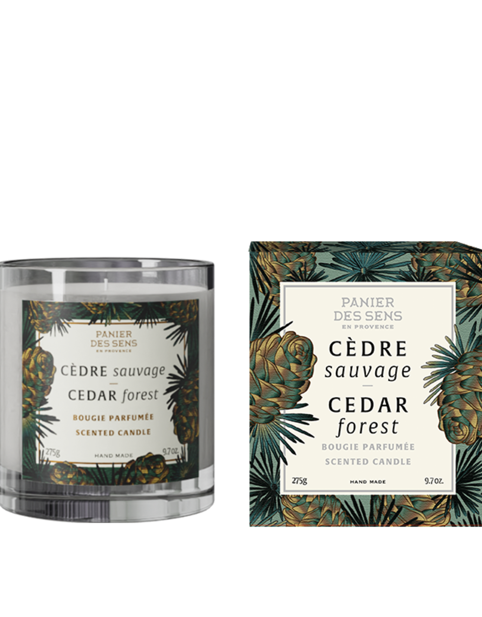 Panier Des Sens Scented Candle Cedar Forest Candle 9.7 oz - Panier Des Sens