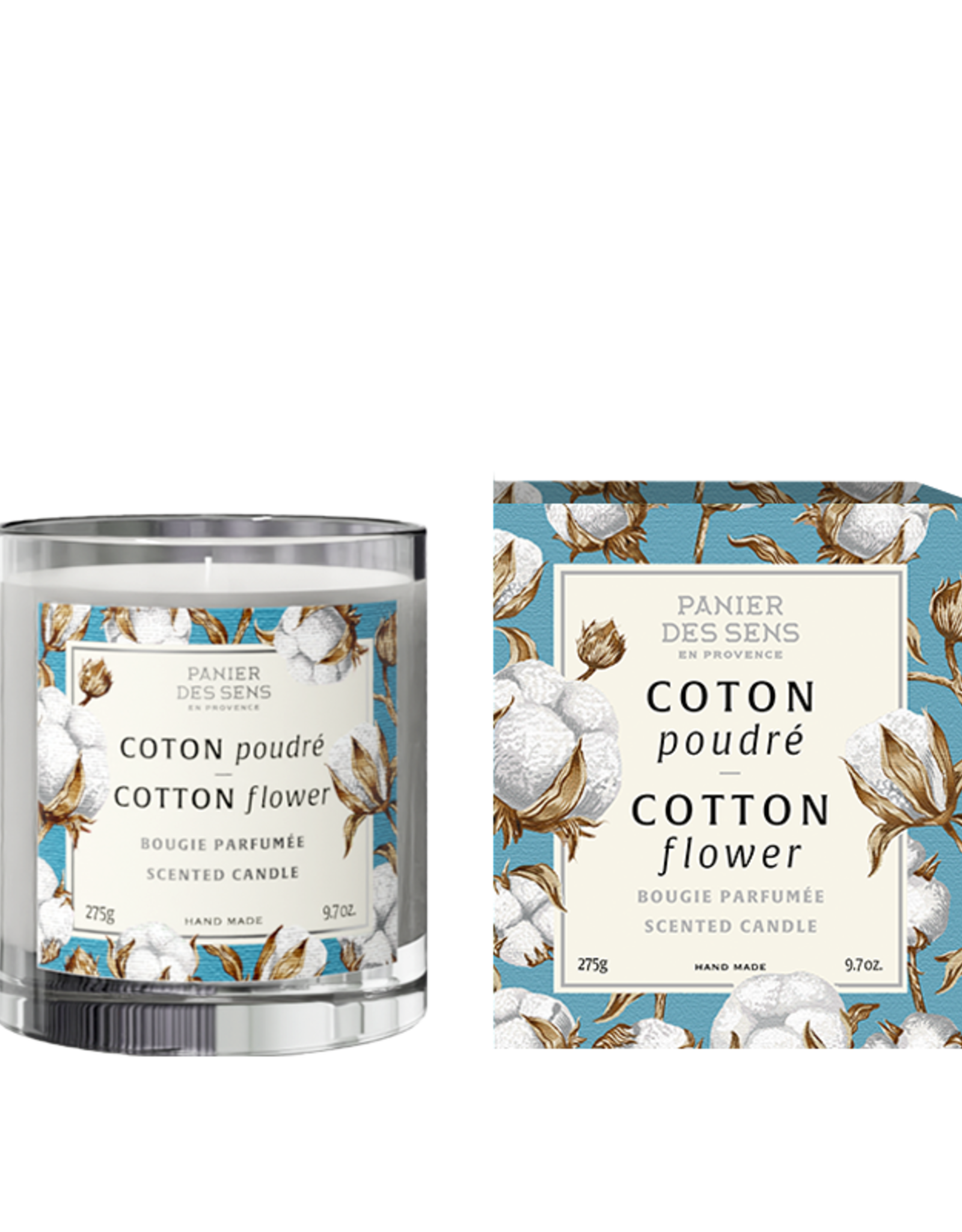 Panier Des Sens Scented Candle Cotton Flower 9.7 oz - Panier Des Sens