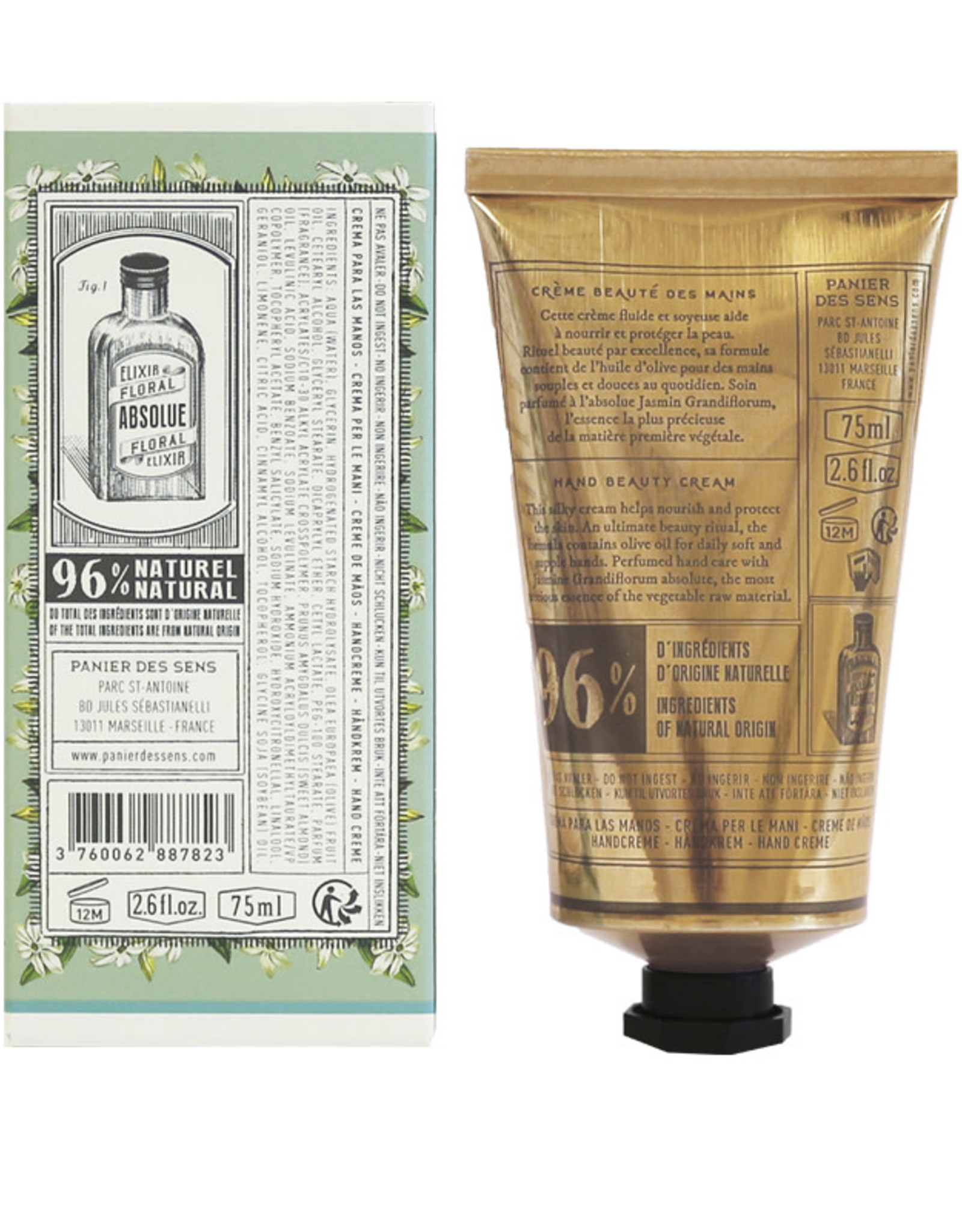 Panier Des Sens Jasmine Hand Cream 2.6 fl oz - Panier Des Sens