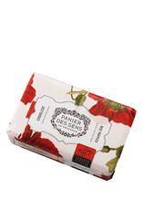 Panier Des Sens Shea Butter Soap Bar Red Poppies  7 oz. - Panier Des Sens