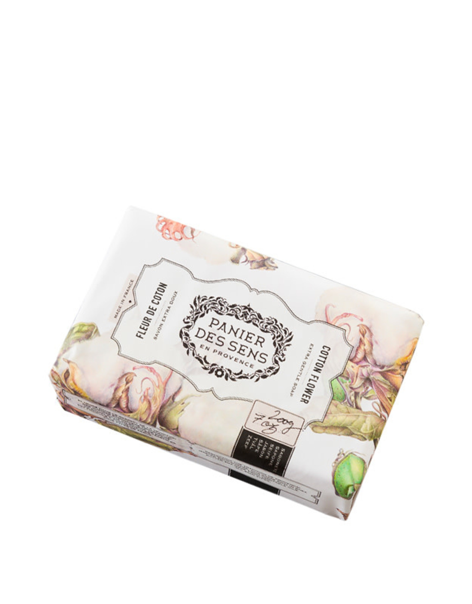 Panier Des Sens Shea Butter Soap Bar Cotton Flower 7 oz. - Panier Des Sens