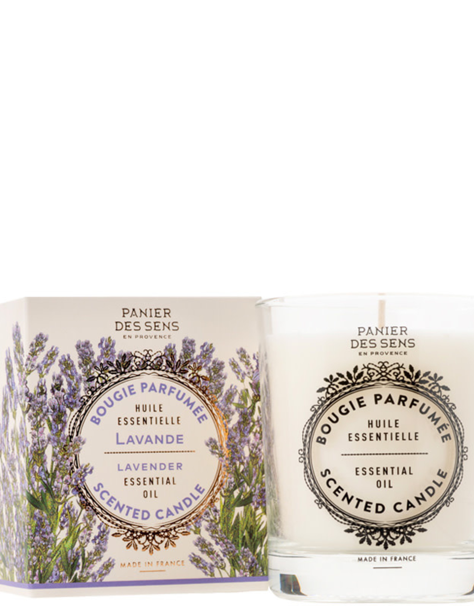 Panier Des Sens Scented Candle  Relaxing Lavender 6 oz.  Panier Des Sens