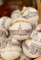 Christmas in Paris Ornament 5" - Eiffel Tower