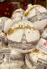 Christmas in Paris Ornament 5" - Eiffel Tower