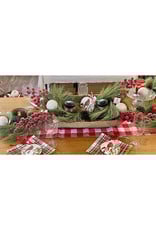 Red Frosted Berry Spray 24.5" (Large Berry)