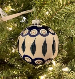 Christmas Ball Ornament - Peacock (D56)