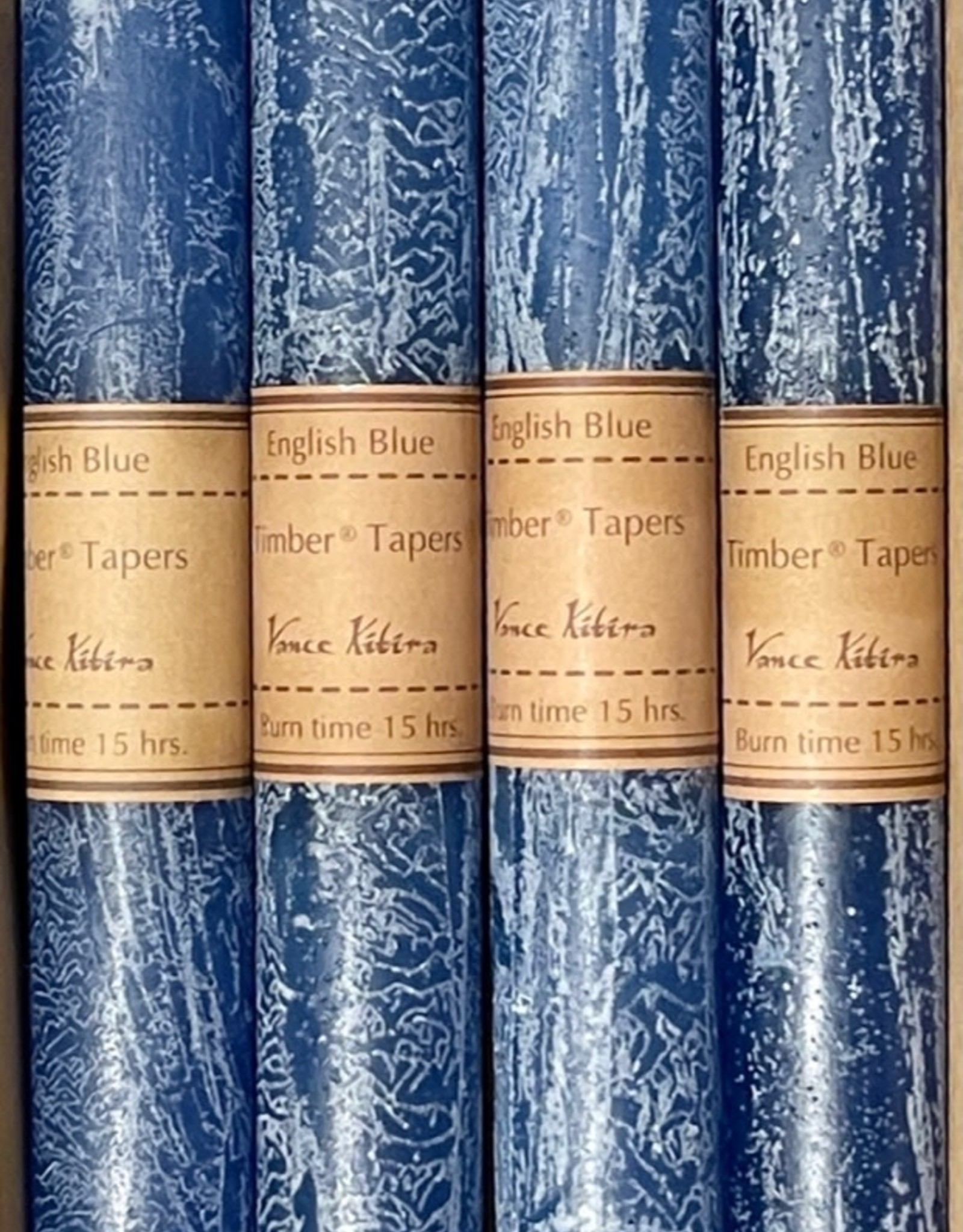 Timber Trunk Taper English Blue - 1.25" x 10" by Vance Kitira