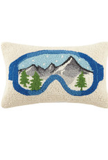 Ski Goggles Hook Pillow 12X18