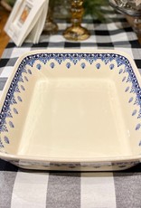 Large Casserole - Blue Garden