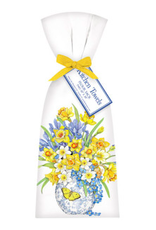 Daffodil Vase Towel - Set of 2