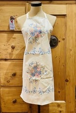 Polish Pottery Apron - Floral Design! (10A)