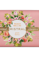 Mistral Seasonal Classic French Soap Collection - Peach Bellini 7 oz/ 200g