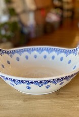 Bowl With Handles - Blue Garden