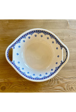 Bowl With Handles - Blue Garden