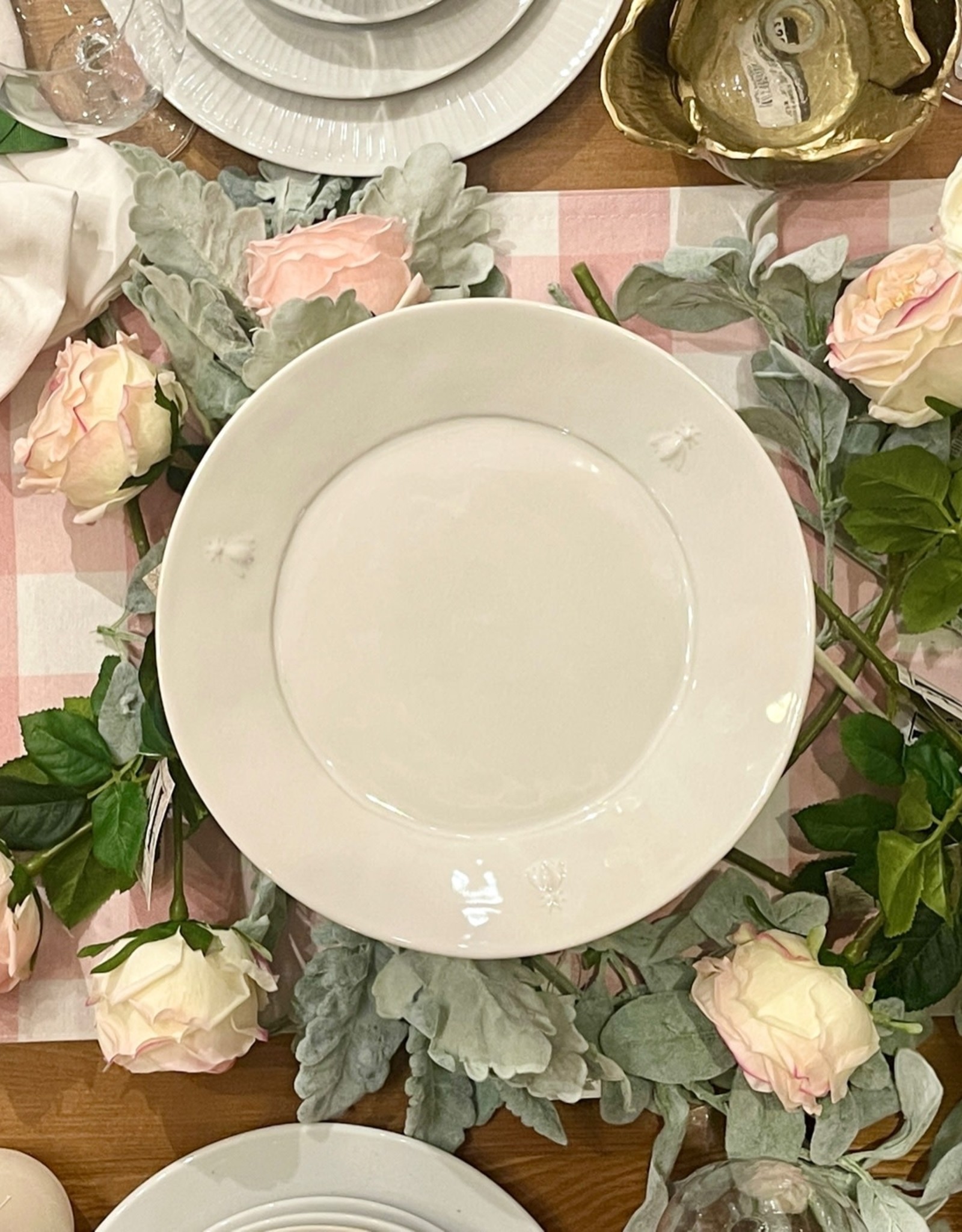 La Rochere Ceramic Bee Dinner Plate - Ecru. 10.75 x 1.2 (598220) -  European Splendor®