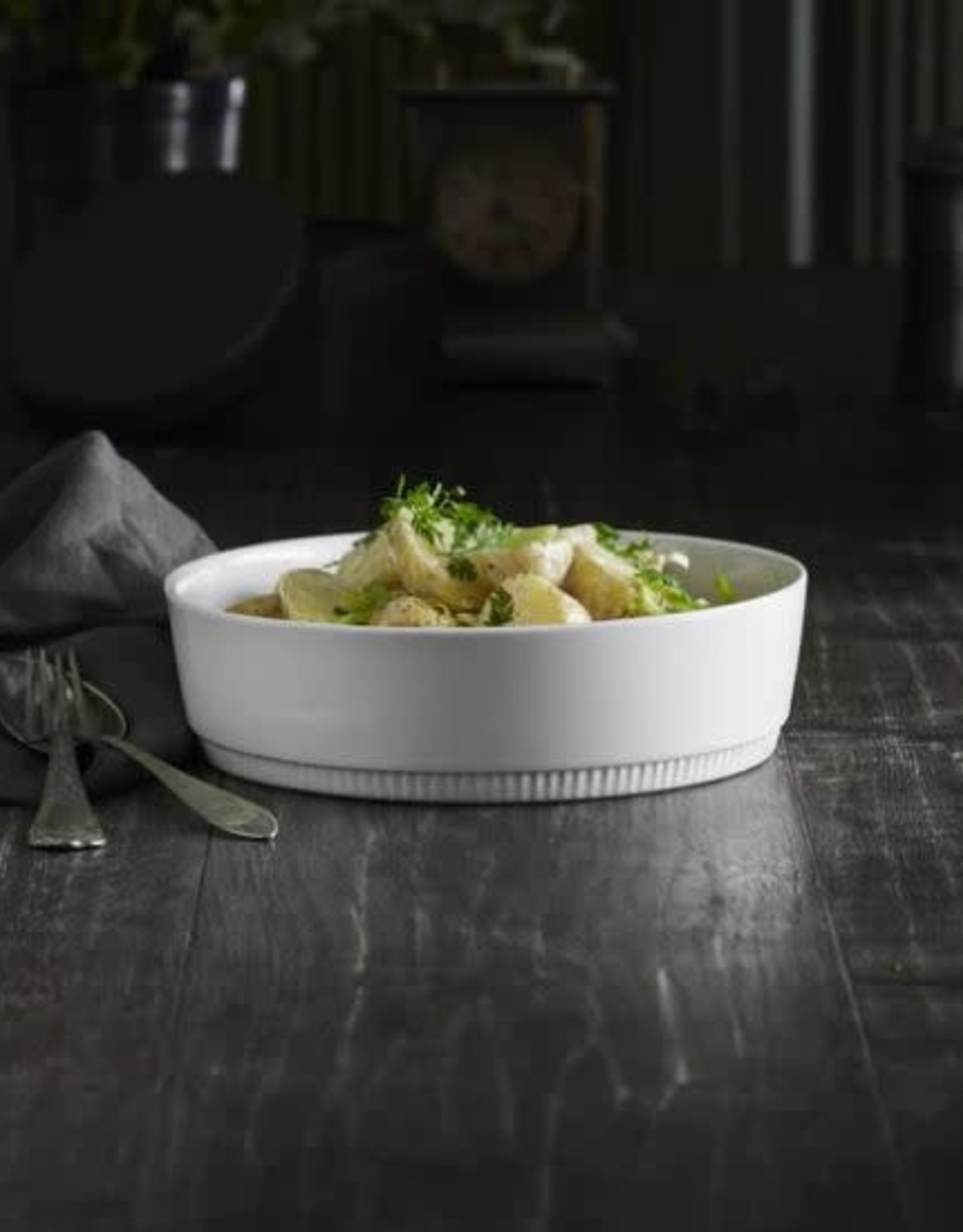 PILLIVUYT Pillivuyt Toulouse Round Gratin 9" - 1.5 Qt