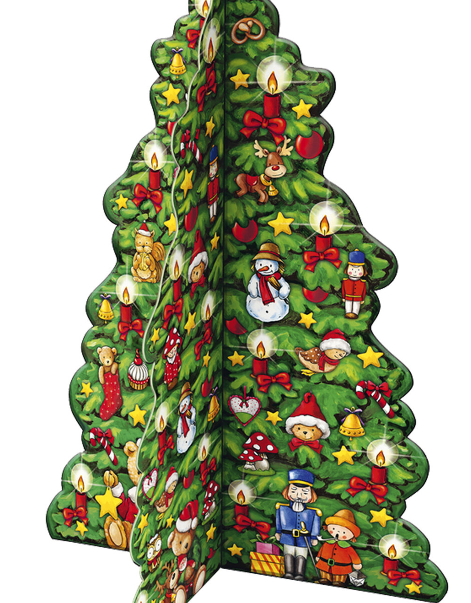 Stand Up Advent Tree