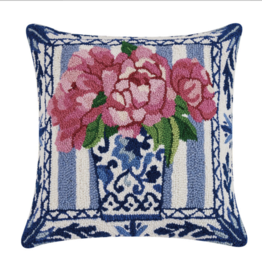 Pretty Petals Hook Pillow 18" x 18"