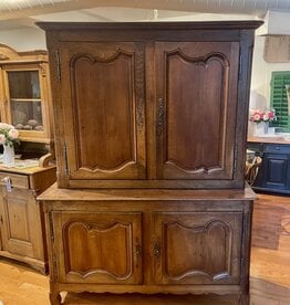 Oak Cupboard - Original European Antique!