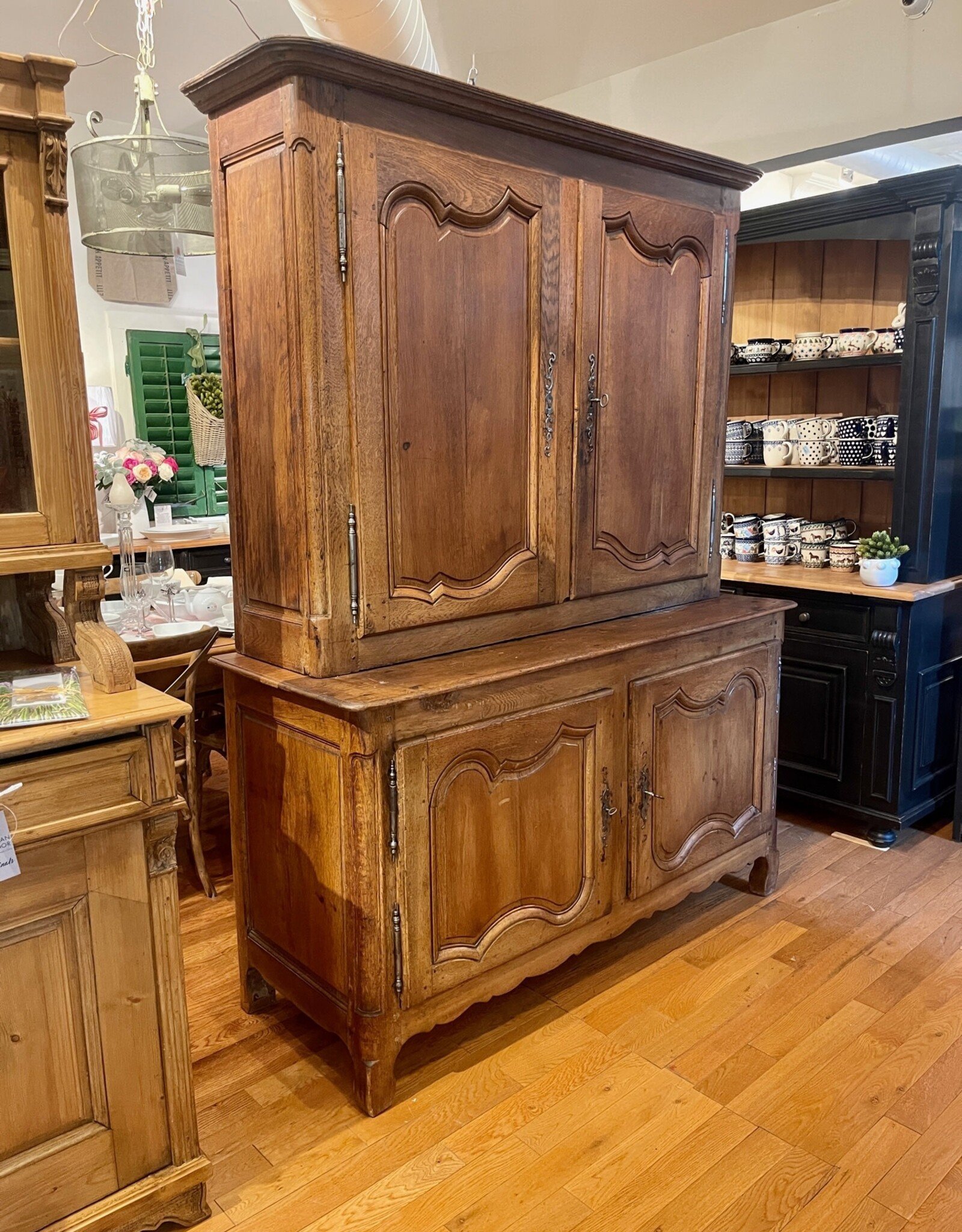 Oak Cupboard - Original European Antique!