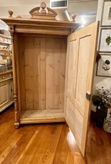 Armoire - Pine Original - 1 Door With Spindles