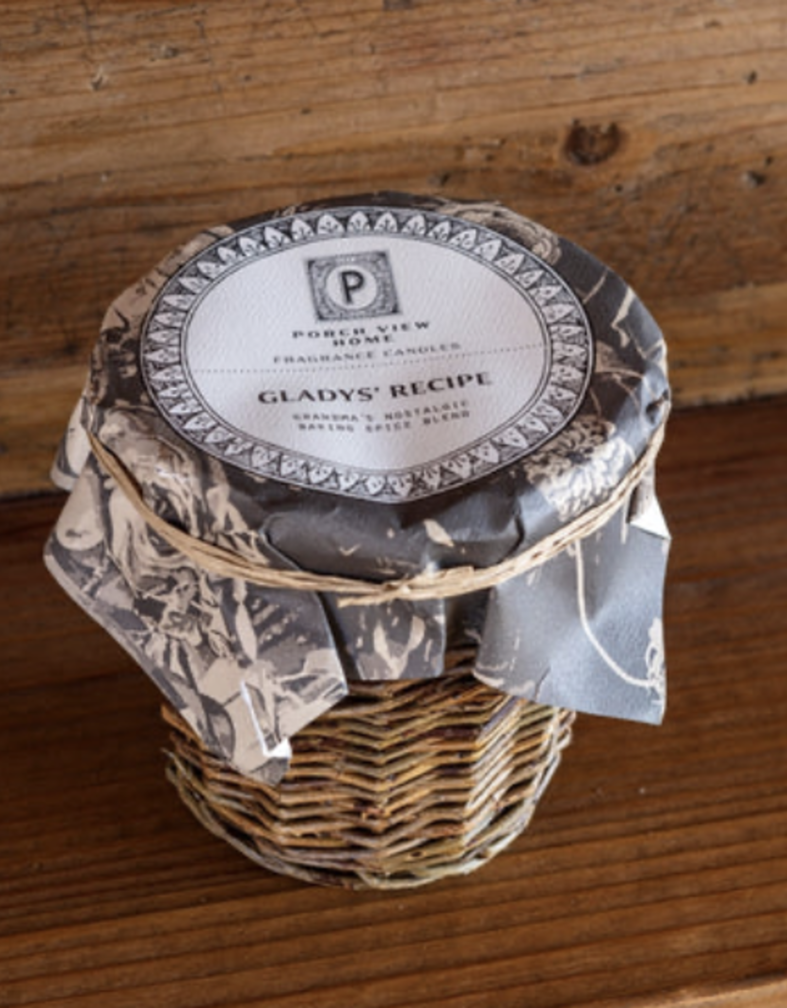 Porch View Home Glady's Recipe Candle - 13 oz