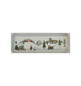 PILLIVUYT Pillivuyt - Winter Decor Plisse Tapas Dish 14" x 4.5"