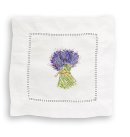 Cocktail Napkin (Set of 4) - Lavender Bunch