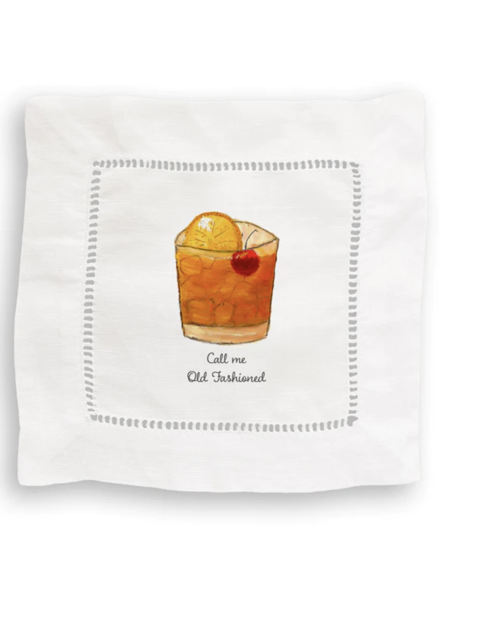 Cocktail Napkins (Set of 4) Call Me Old Fashioned