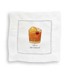 Cocktail Napkins (Set of 4) Call Me Old Fashioned