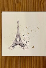 Eiffel Tower  Greeting Card 6" x 6"