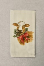 Towel - Christmas Cow