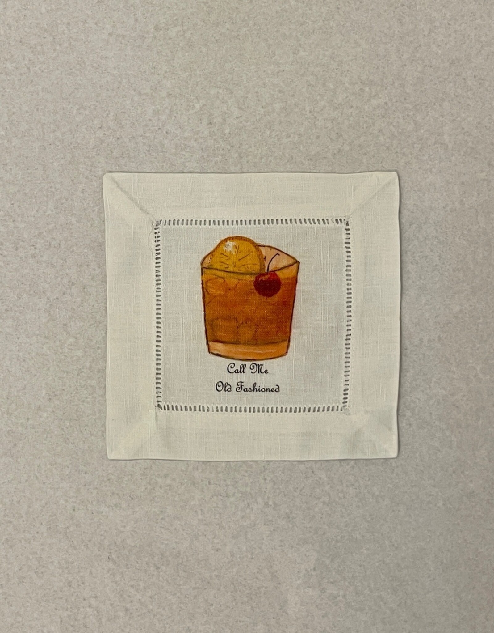 Cocktail Napkin - Call Me Old Fashioned - Set of 4
