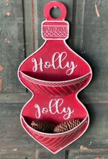 Holly Jolly Double Pocket 22"