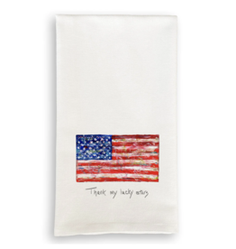 Towel - American Flag (Thank My Lucky Stars)