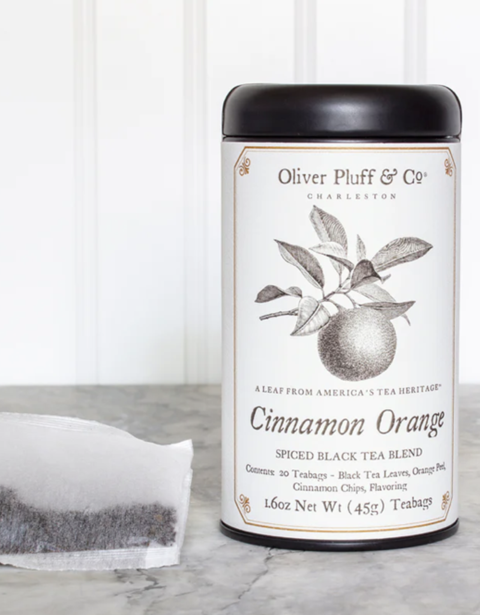 Oliver Pluff & Co Oliver Pluff & Co - Cinnamon Orange Spice Tea (20 Teabags in Signature Tin)