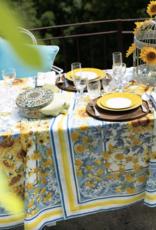 Italian Linen - Sungarden White Tablecloth - 63" x 90"