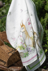 Italian Linen - Remi Verdi  Kitchen Towel 20" x 28"