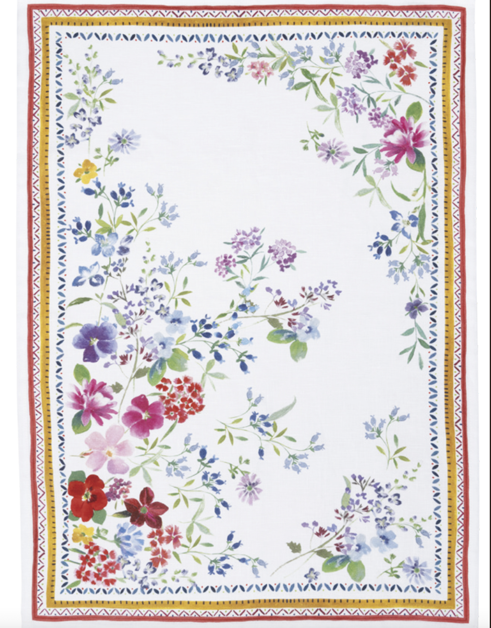 Italian Linen - Primula Rosso Kitchen Towel 20" x 28"