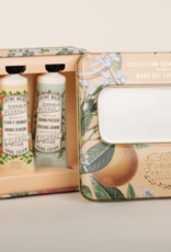 Panier Des Sens The Absolutes Tin Hand Care Gift Set: Jasmine, Orange Blossoms, & Rose Geranium Hand Creams.  Panier Des Sens