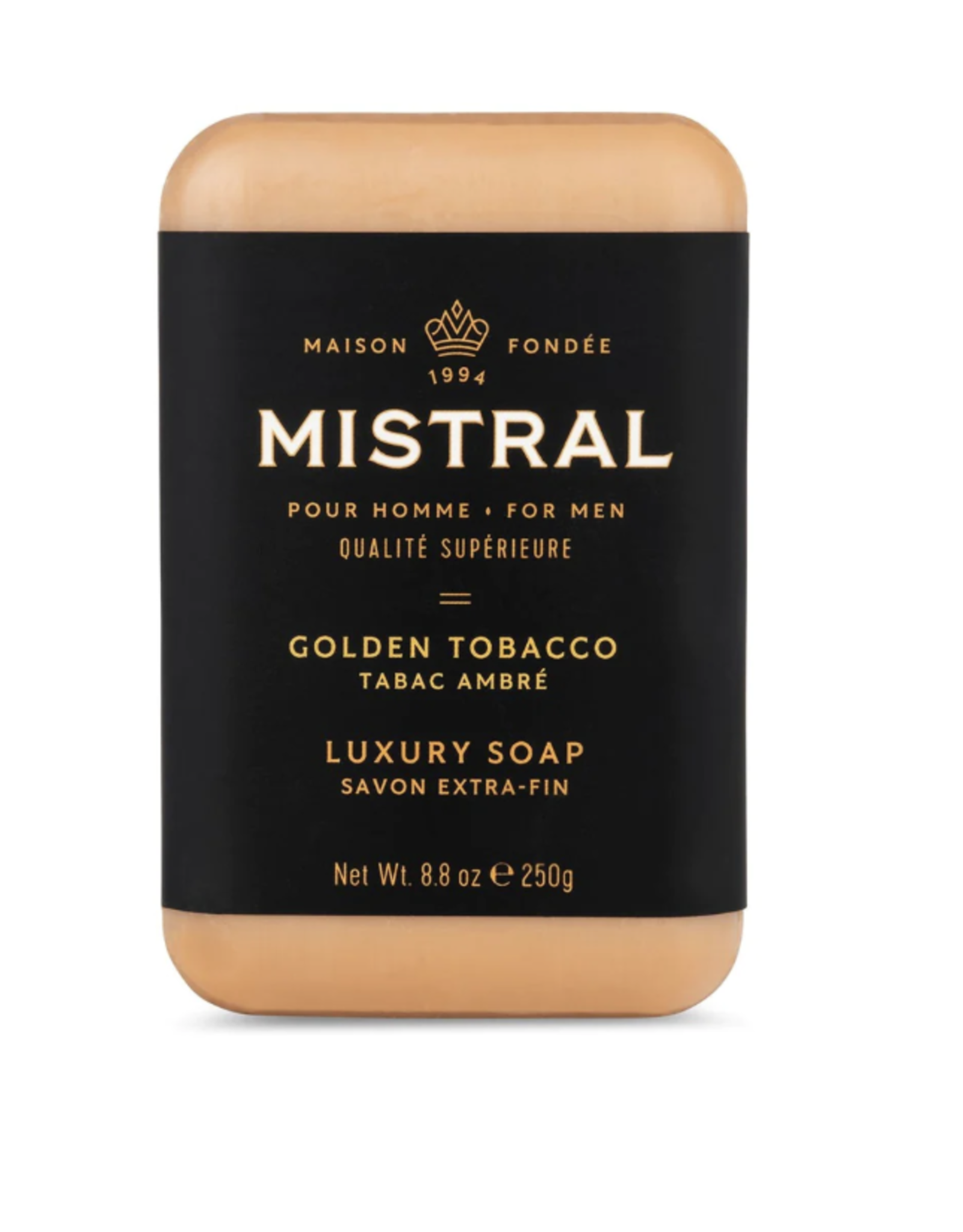 Golden Tobacco - Mistral Men's Collection Soap 8.8 oz