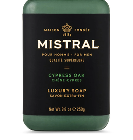 Cypress Oak - Mistral Men's Collection Soap 8.8 oz