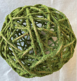 Curly Willow Ball 4" Mosscoat