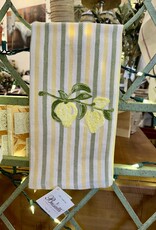 Busatti Italy Lemons - Pomelo Kitchen Towel Bicolor - 60% Linen 40% Cotton