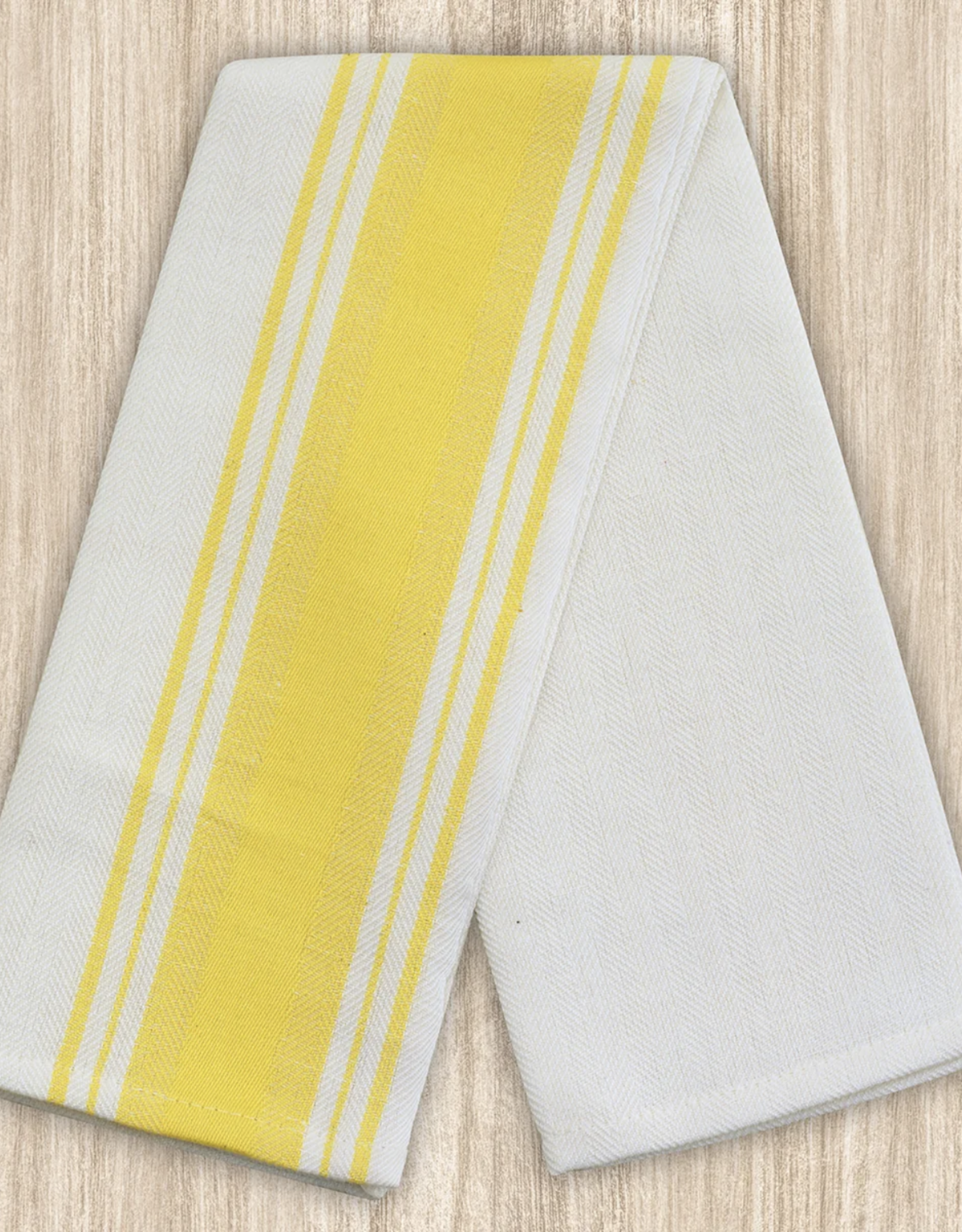 Busatti Italy Busatti Due Fragole - Kitchen towel  (Color - Bright Yellow) 60% Linen 40% Cotton